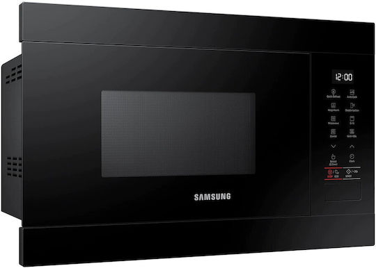 Samsung Εντοιχιζόμενος Φούρνος Μικροκυμάτων με Grill 22lt Μαύρος