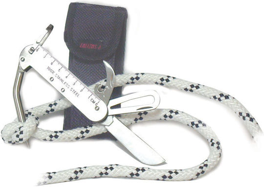 Lalizas Skippermate Tauchmesser Zusammenklappbar Edelstahl Tauchmesser mit Klinge 9.5cm