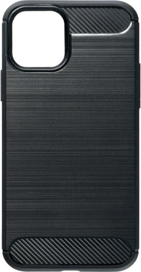 Senso Carbon Задна корица Пластмаса / Силикон Черен (Redmi 15C 5G)