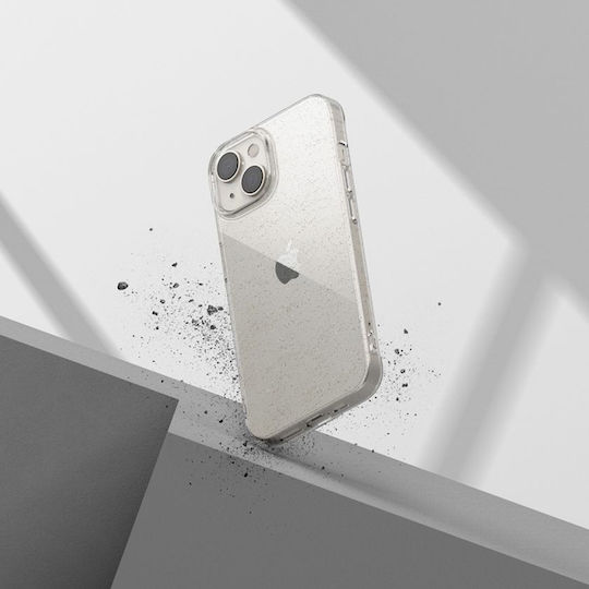 Techsuit Sparkleskin Series Back Cover Silicone Transparent (Moto G15)