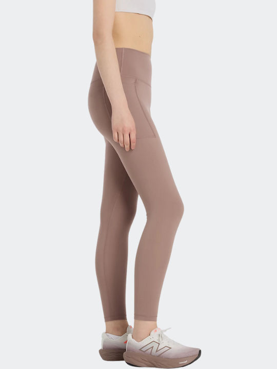 Harmony Women's Training Legging High Waisted Beige