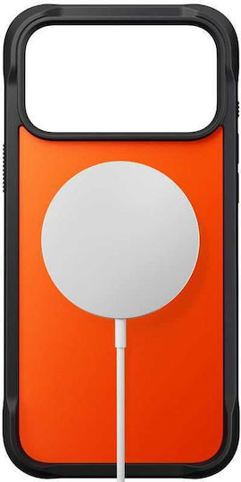Nomad Back Cover Plastic 1.11mm Orange (iPhone 17 Pro)