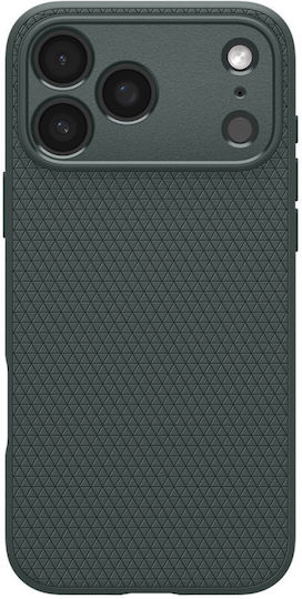 Spigen Liquid Air Umschlag Rückseite Silikon Abyss Green (iPhone 17 Pro Max)