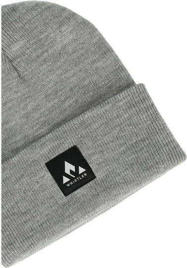 Beanie Unisex Beanie Gestrickt in Gray Farbe