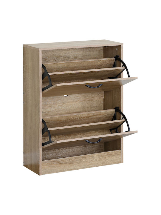Дървен Обувна рафт Brantley 60x24x81см