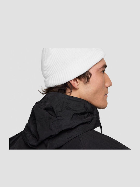 Terra Beanie Beanie Unisex Σκούφος Πλεκτός σε Λευκό χρώμα