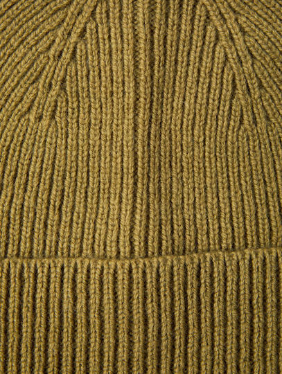 Beanie Ανδρικός Σκούφος Πλεκτός σε Κίτρινο χρώμα