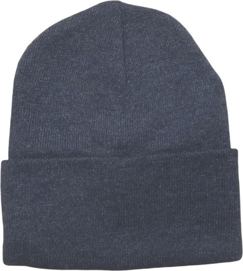 Beanie Unisex Beanie Gestrickt in Schwarz Farbe