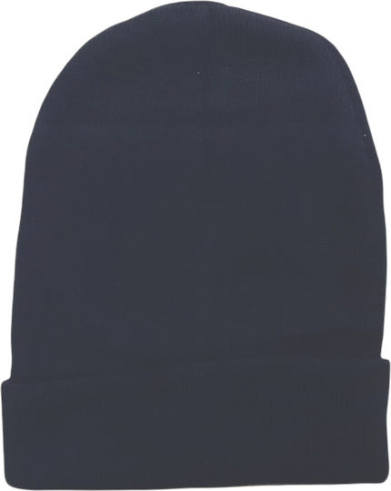 Beanie Unisex Beanie Gestrickt in Schwarz Farbe