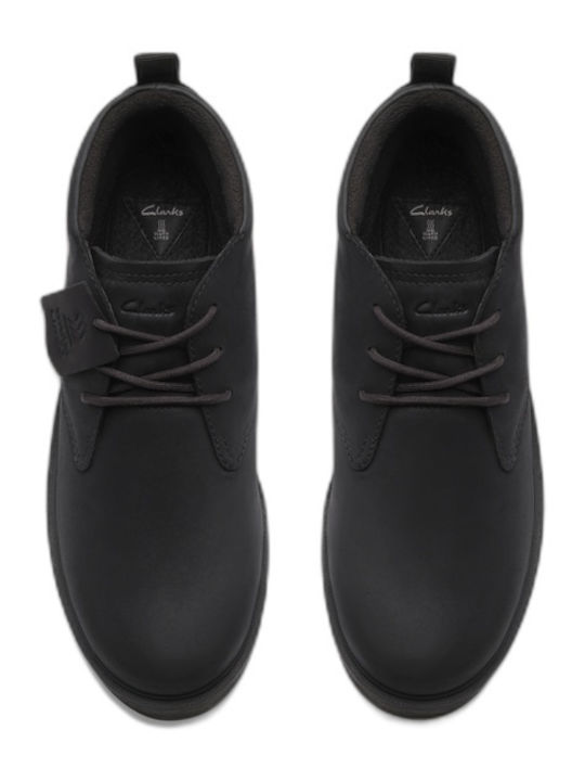 Mid Gtx Leather Black Men's Boots Waterproof