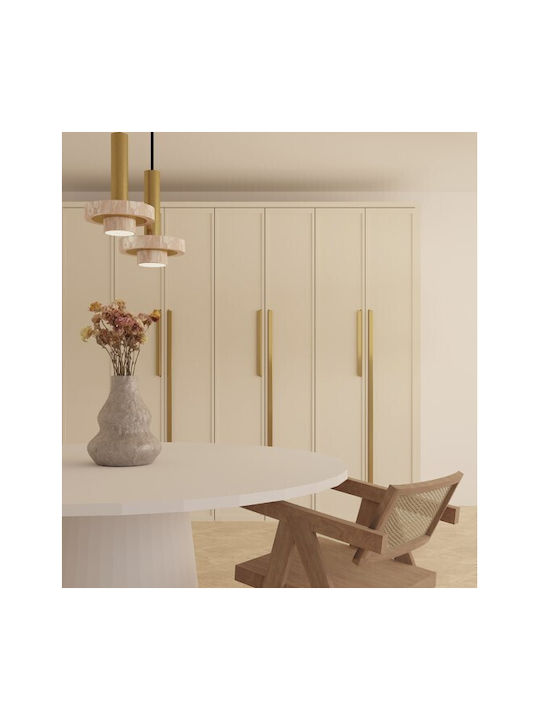 Sc Herrajes Furniture Handle from Metallic Bronze with Hole Centers 320mm