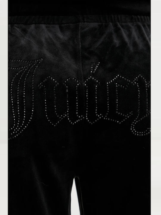 Sweatpants Velvet Black