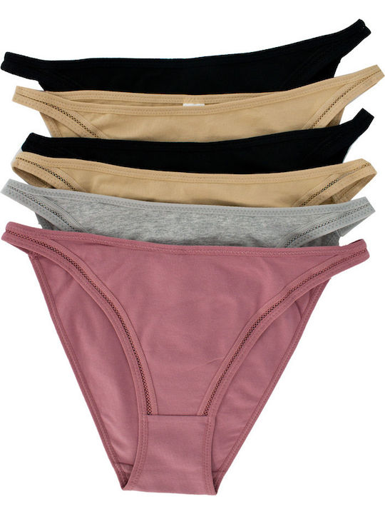 Damen Brasilien MultiPack Multicolour