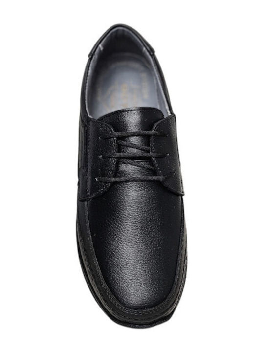 Men's Leather Casual Shoes Black