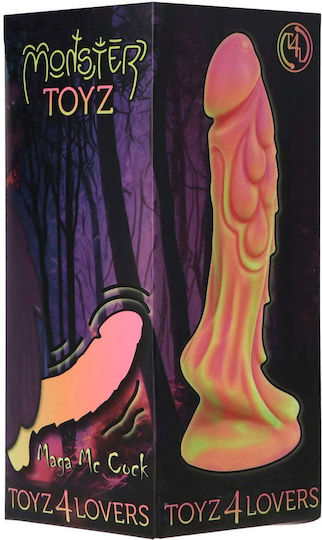 Gangbangster Glass Dildo With Suction Cup