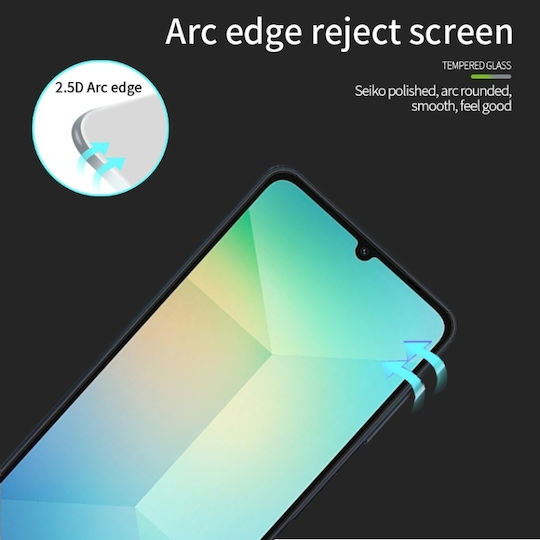 Samsung Galaxy A26 5G Pinwuyo 9H 2.5D Full Face Tempered Glass Screen Protector Black