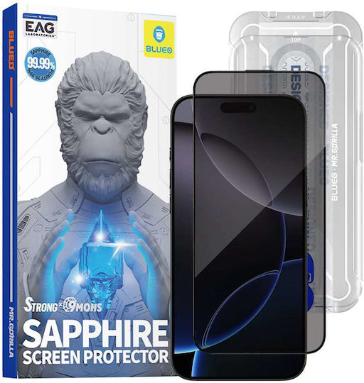 Blueo Privacy Screen Protector Μαύρο (iPhone 16)