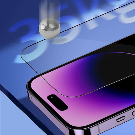 Blueo Privacy Screen Protector Μαύρο (iPhone 16)