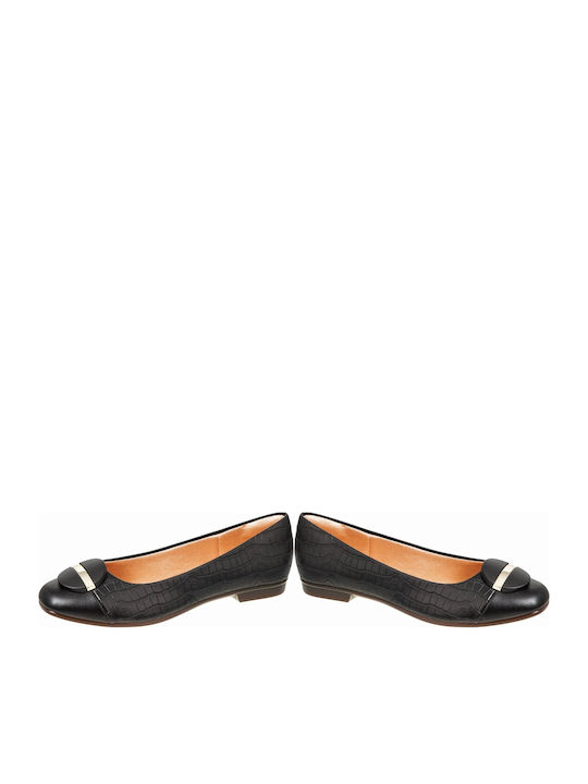 Damen Ballerinas Schwarz
