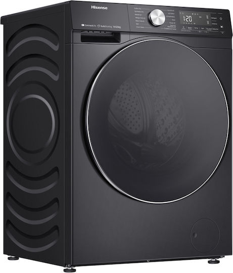 Hisense Mașină de spălat cu uscător 10.5kg/6kg Cu aburi 1400 Rotiri cu Wi-Fi