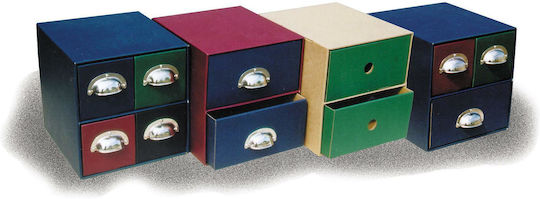 Next Hârtie Sertar de birou 3 Locuri 22cmx23cmx21cm Verde Classic