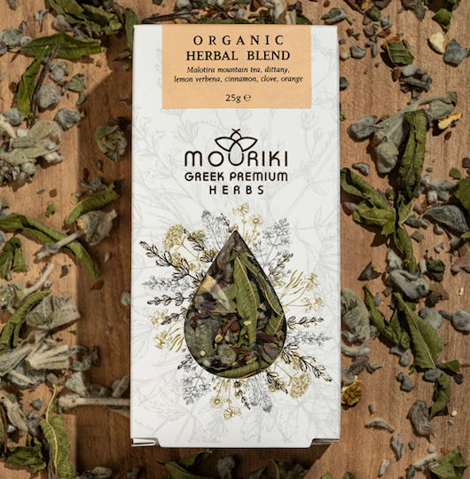 Meli Mouriki Herbs Blend Organic Product 25gr