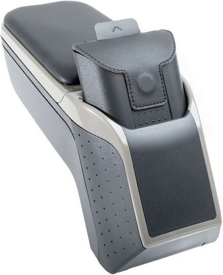 Rati Armster Car PU Armrest for Opel Corsa 2020+ Gray