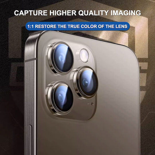 Lito Camera Protection Tempered Glass Gold for the Iphone 17 Air