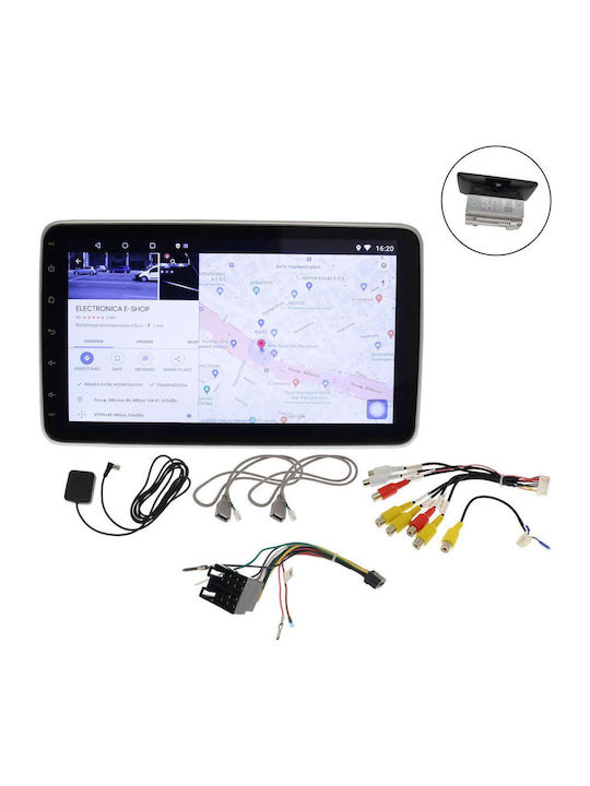 Auto-Audiosystem 2DIN (Bluetooth/USB/AUX/WiFi/GPS/Apple-Carplay/Android-Auto)