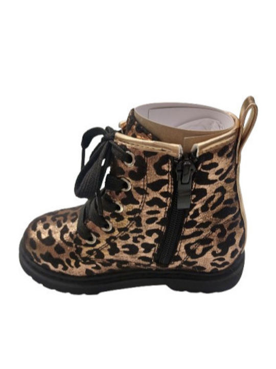 Kids Boots with Laces Multicolored