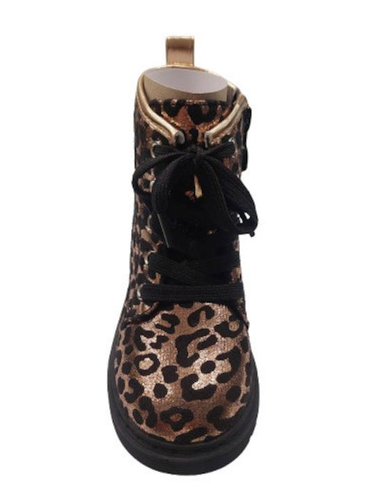 Kids Boots with Laces Multicolored