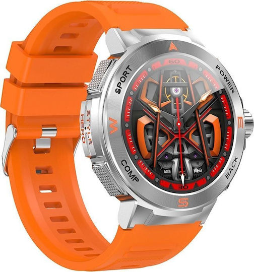 BlitzWolf BW-AT5 Smartwatch with Heart Rate Monitor (Orange)