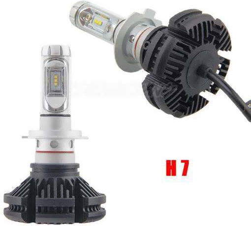 Λάμπα Αυτοκινήτου H7 LED 6000K Ψυχρό Λευκό 9-32V 50W