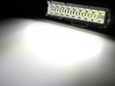 7D Ορθογώνιος Προβολέας Αυτοκινήτου LED Audi 80 Mazda 6 Mercedes-Benz 180 10 - 30V 93W 15.5cm με Λευκό Φωτισμό 1τμχ