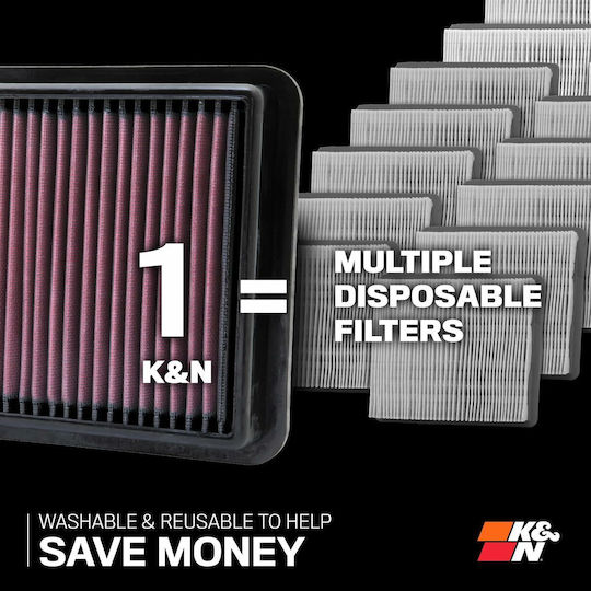 Freeflow Air Filter 1pc 241x151 K&n 930.33-3179