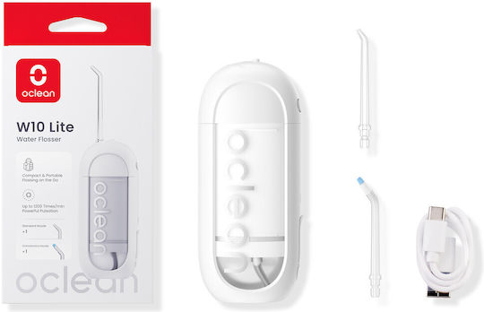 OClean W10 Lite Ηλεκτρική Οδοντόβουρτσα Λευκή