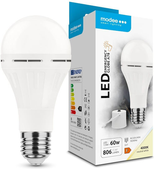 Modee Lighting LED-Lampe 7.5W für Fassung E27 Naturweiß 806lm