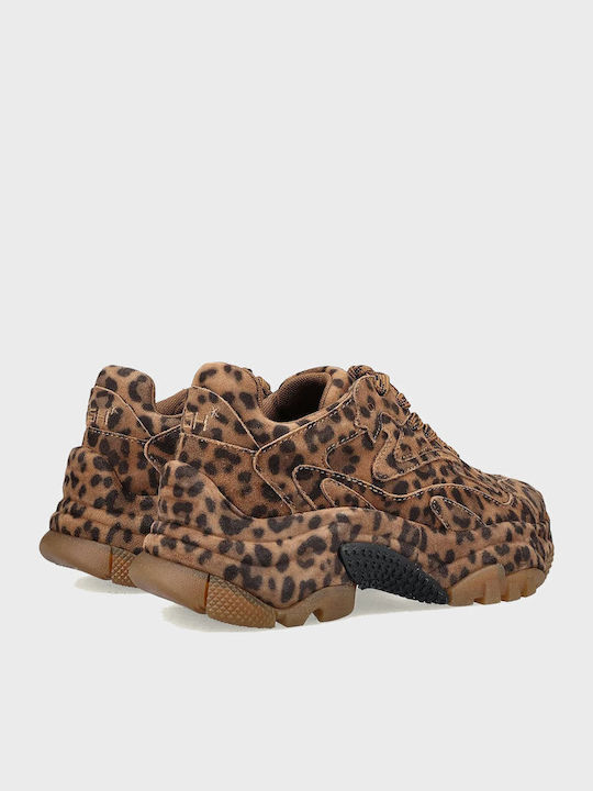 Addict Bis Sneakers Animal Print
