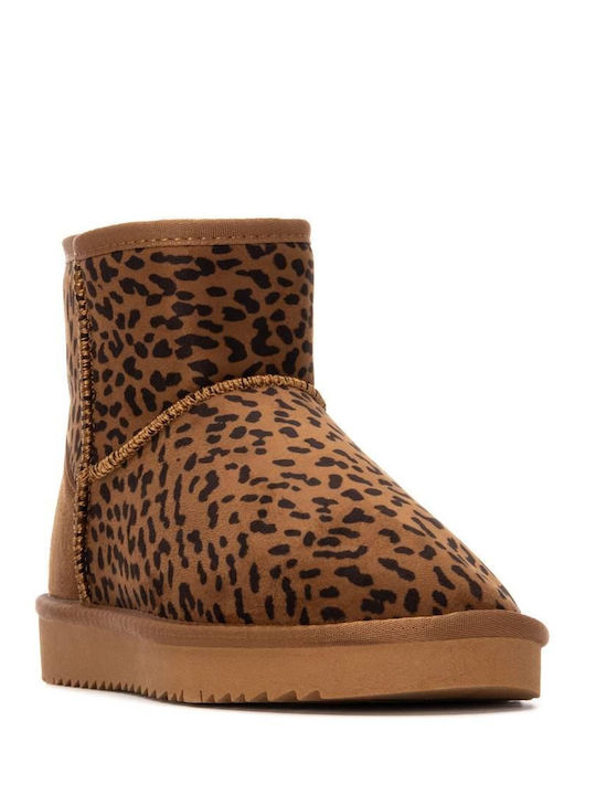 Stiefeletten Damen Braun