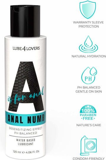 Toyz4lovers Πρωκτικό Λιπαντικό 120ml