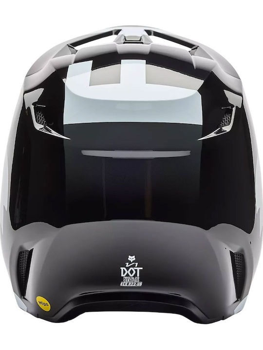 Fox V1 Shield Black Cască Moto Motocross DOT / ECE 22.06 36385-001