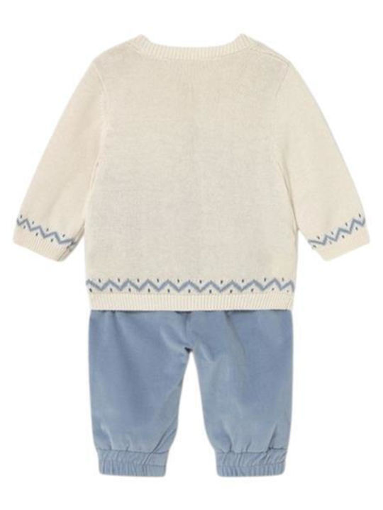 Kids' Set with Pants Winter 2pcs Light Blue