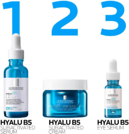 La Roche Posay Hyalu B5 Moisturizing & Anti-aging Serum Face & Eyes with Hyaluronic Acid & Vitamin B5 for Firming & Radiance 30ml