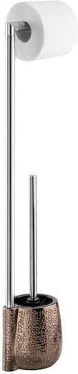 Wenko Wenko Badezimmerzubehör-Set Inox Braune