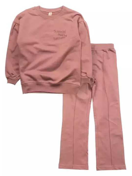 Kinder-Set mit Hose Winter 2Stück Pink