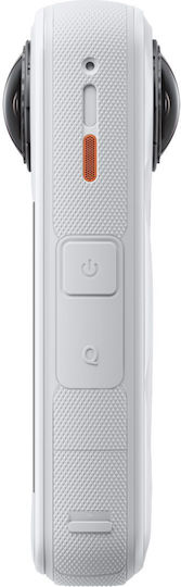 Insta360 x5 Action Camera 8K Satin White Limited Edition with Screen and Wi-Fi White