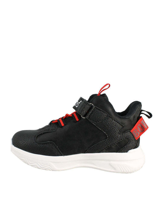 Kids Sneakers High Anatomic with Lights Red