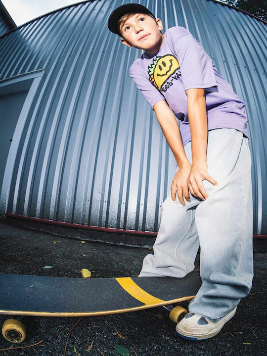 Παιδικό T-shirt Purple Ash Voltaco