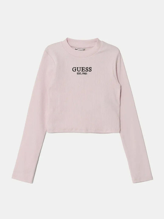Kinderpullover Langarm Rosa  Girl