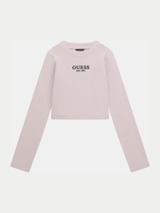 Kinderpullover Langarm Rosa  Girl